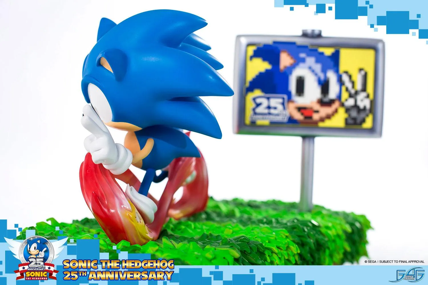 First 4 Figures Sonic 25th Anniversary statueta Regular