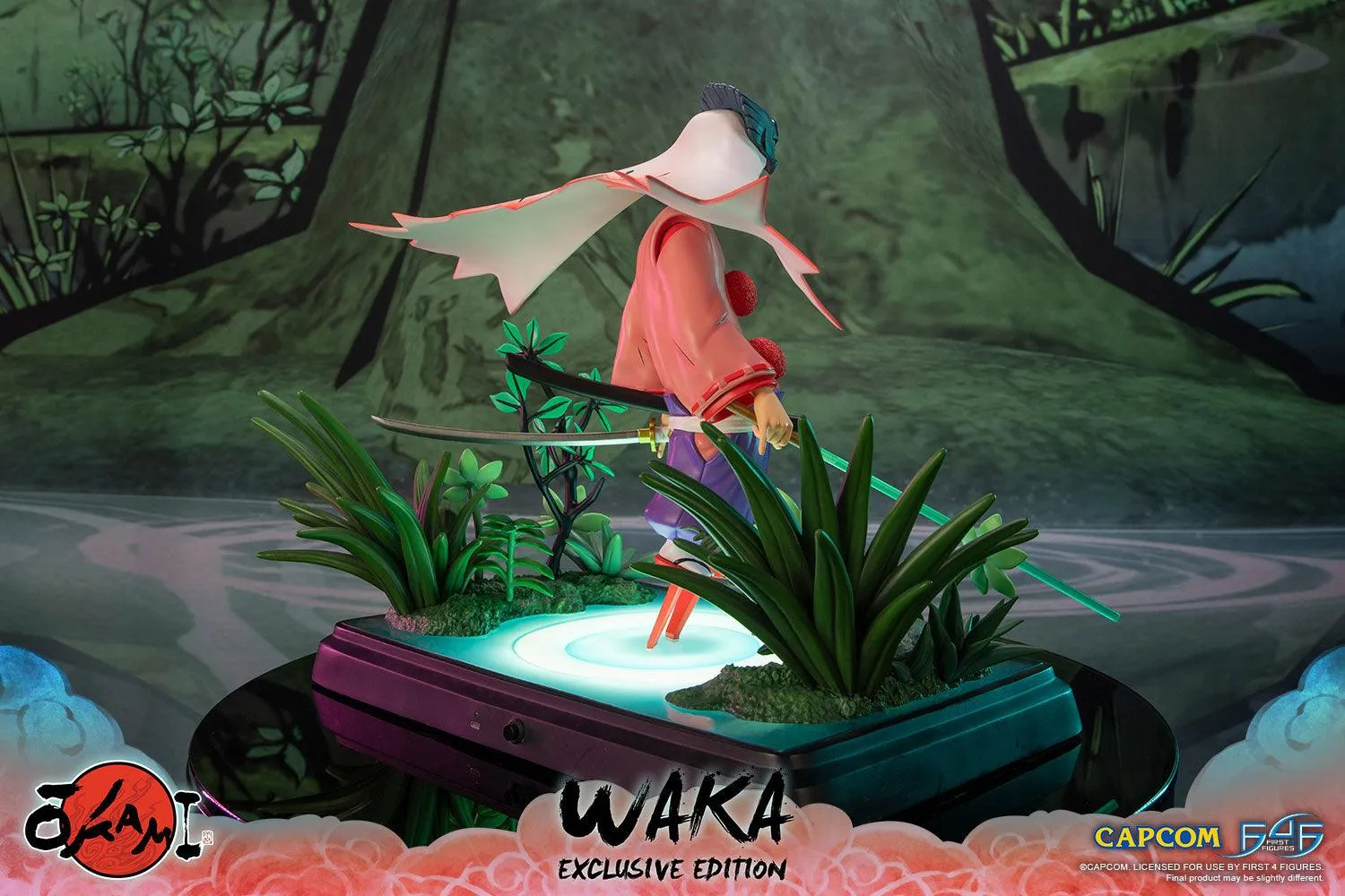 First 4 Figures Okami Waka statueta rasina Exclusive LED