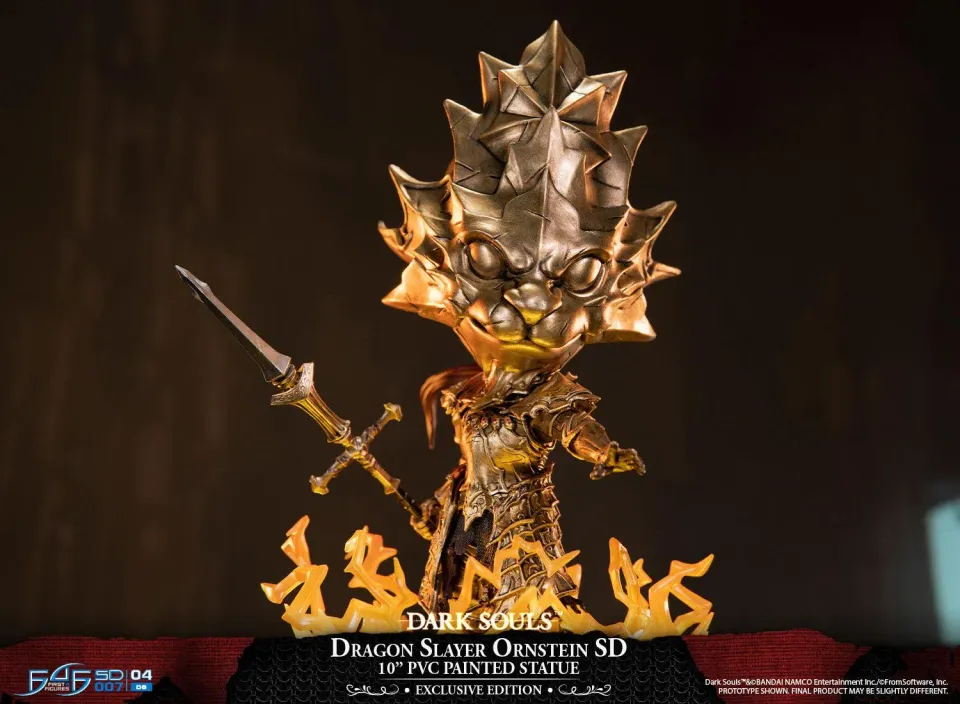 First 4 Figures Dark Souls Dragon Slayer Ornstein SD statuetă Exclusive LED