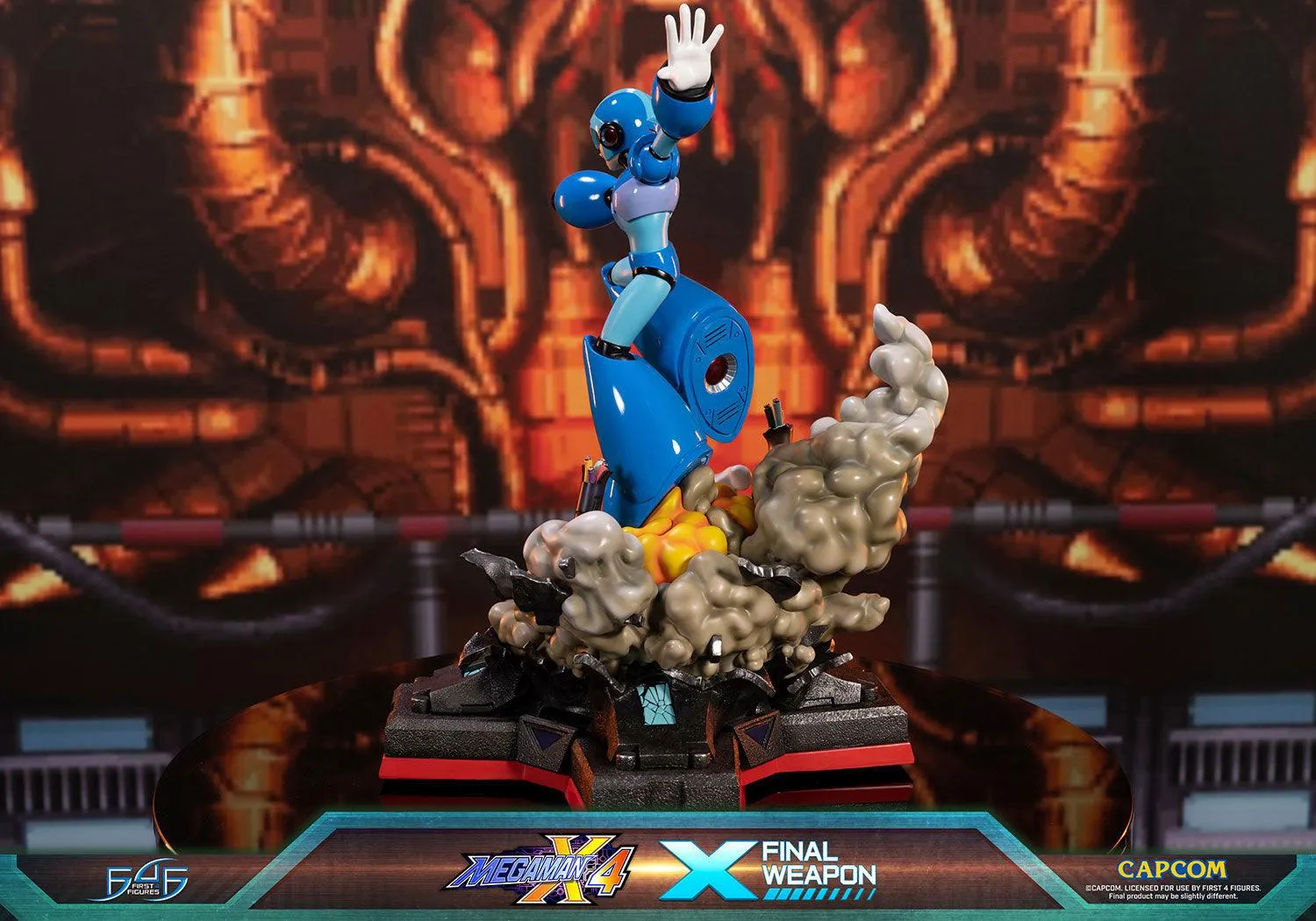 First 4 Figures Mega Man X4 X Final Weapon statuetă 45 cm