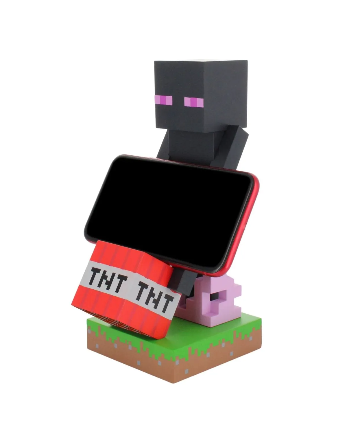 Exquisite Gaming Cable Guys Enderman suport controller negru