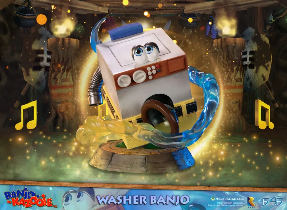 First 4 Figures Banjo-Kazooie Washer Banjo statuetă rășină