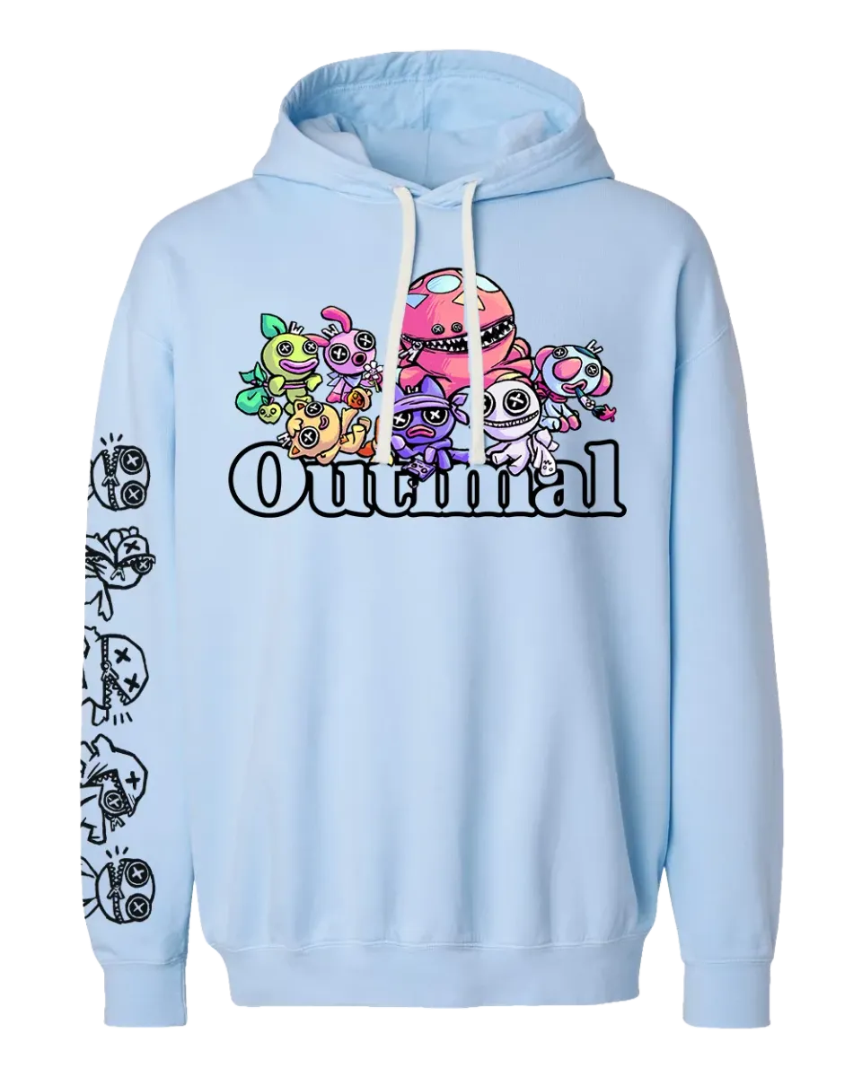 Huggy Wuggy Poppy Playtime Outimal hanorac bleu S-3XL