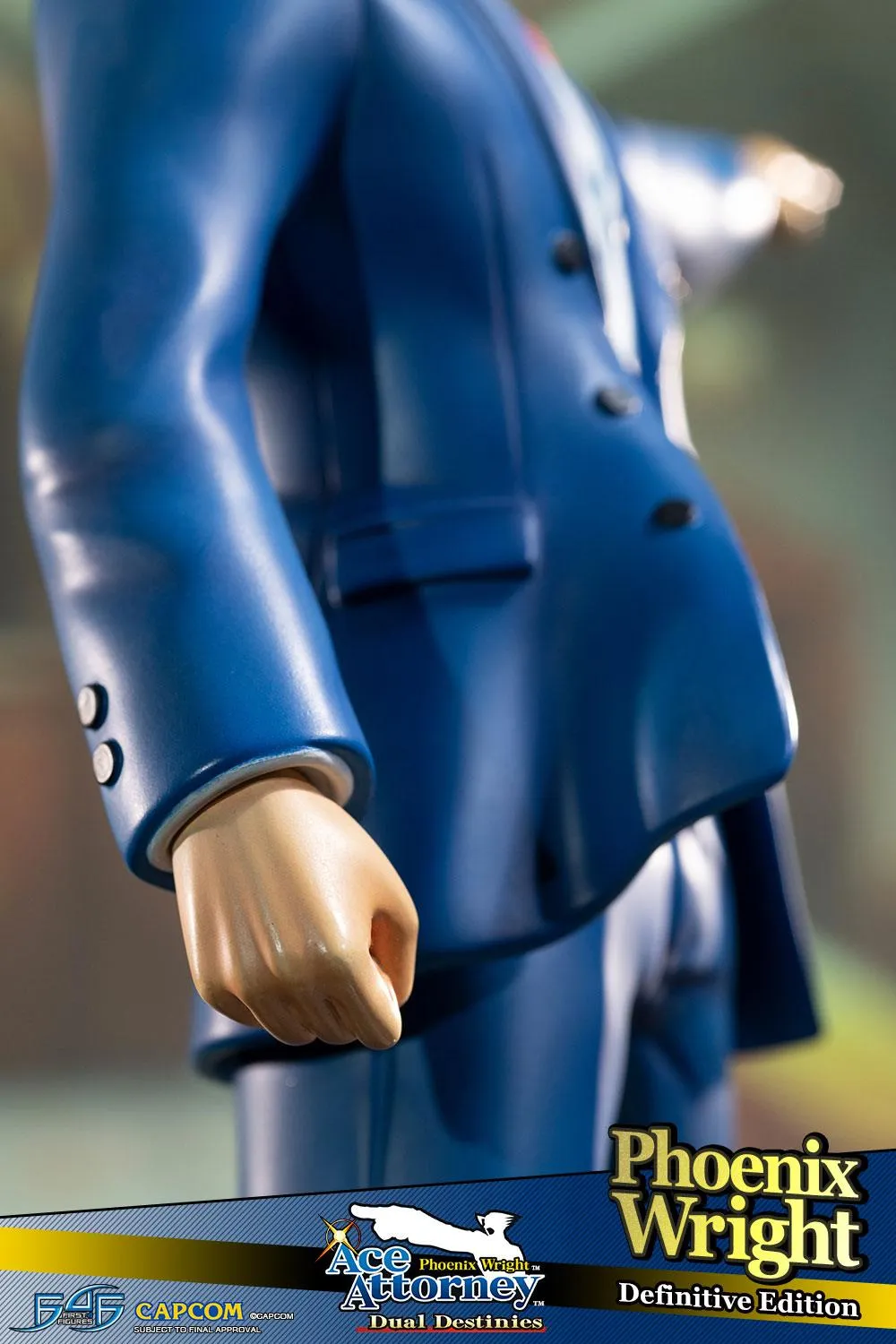 First 4 Figures Ace Attorney Phoenix Wright statueta rasina Definitive