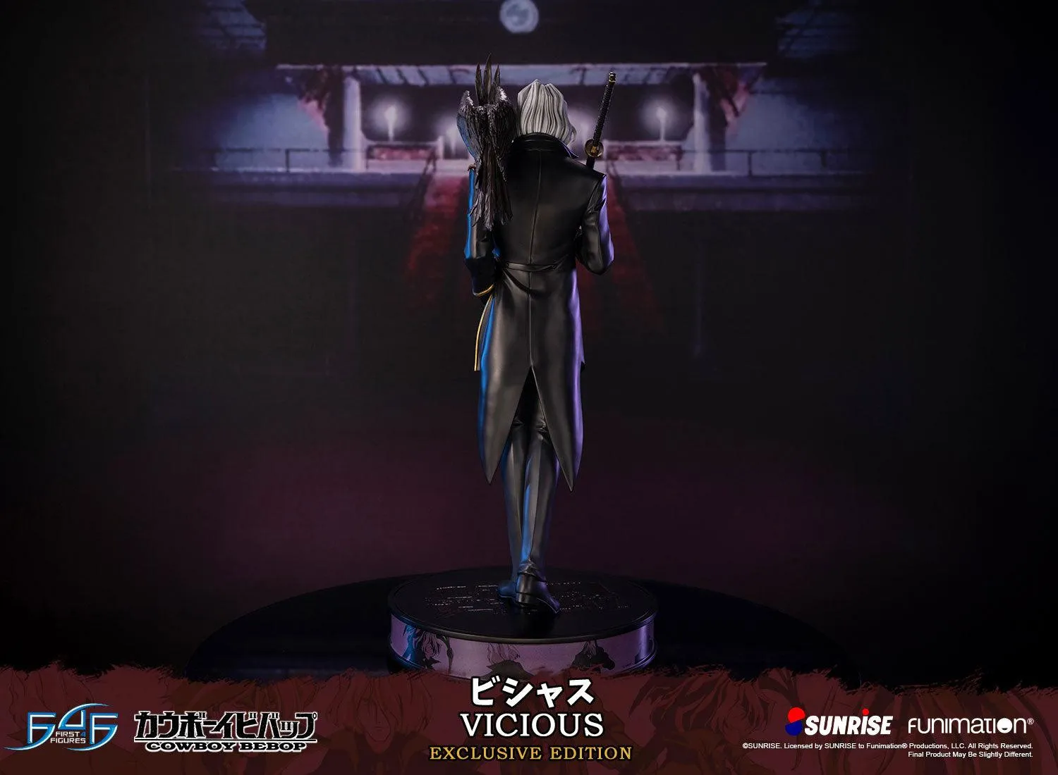First 4 Figures Cowboy Bebop Vicious statuetă Exclusive 56 cm