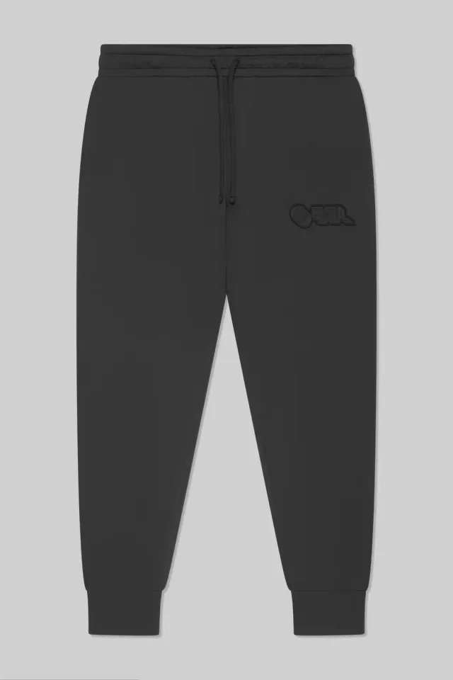 ESL Crosshairs pantaloni trening negri relaxati