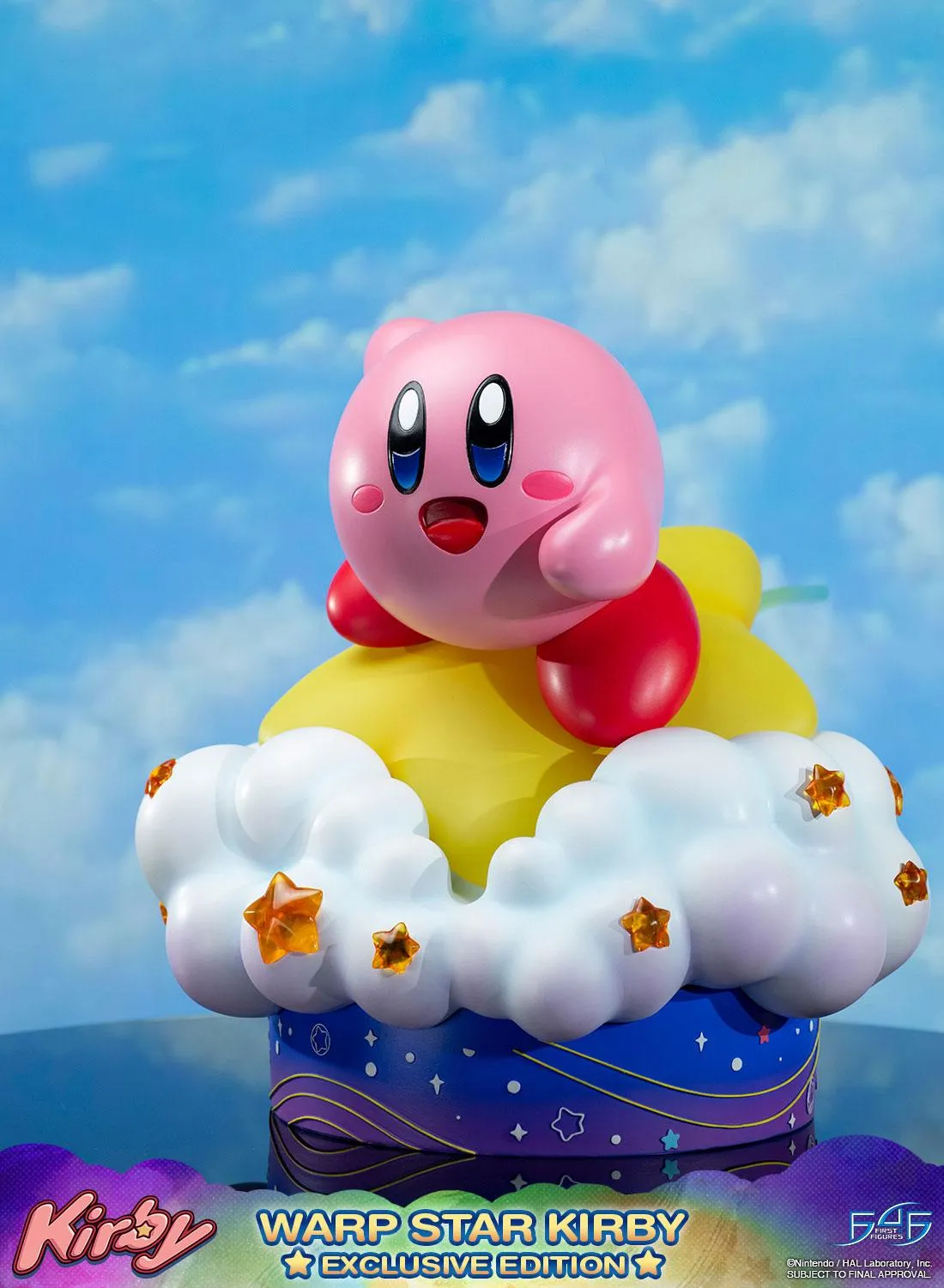 First 4 Figures Kirby Warp Star statueta Exclusive LED
