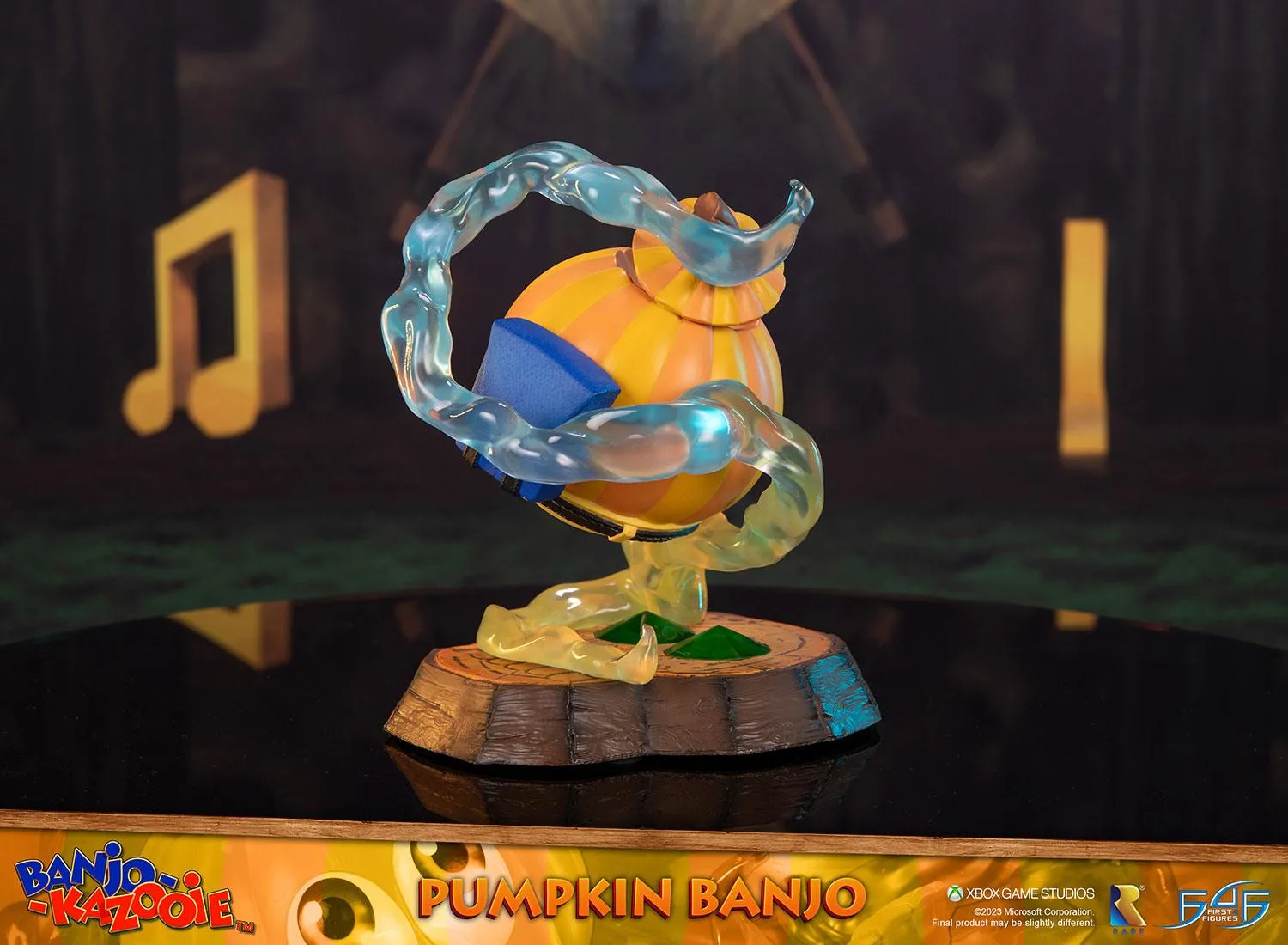 First 4 Figures Banjo-Kazooie Pumpkin Banjo statueta rasina