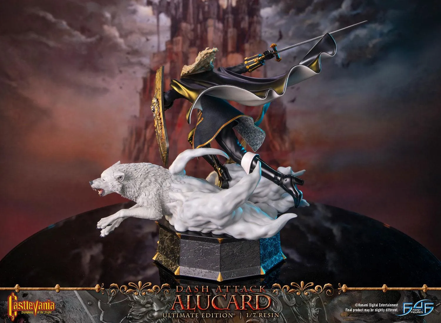 First 4 Figures Castlevania Alucard Dash Attack Ultimate statueta