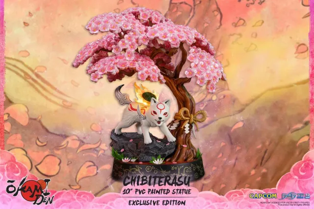 First 4 Figures Okamiden Chibiterasu statueta PVC Exclusive LED