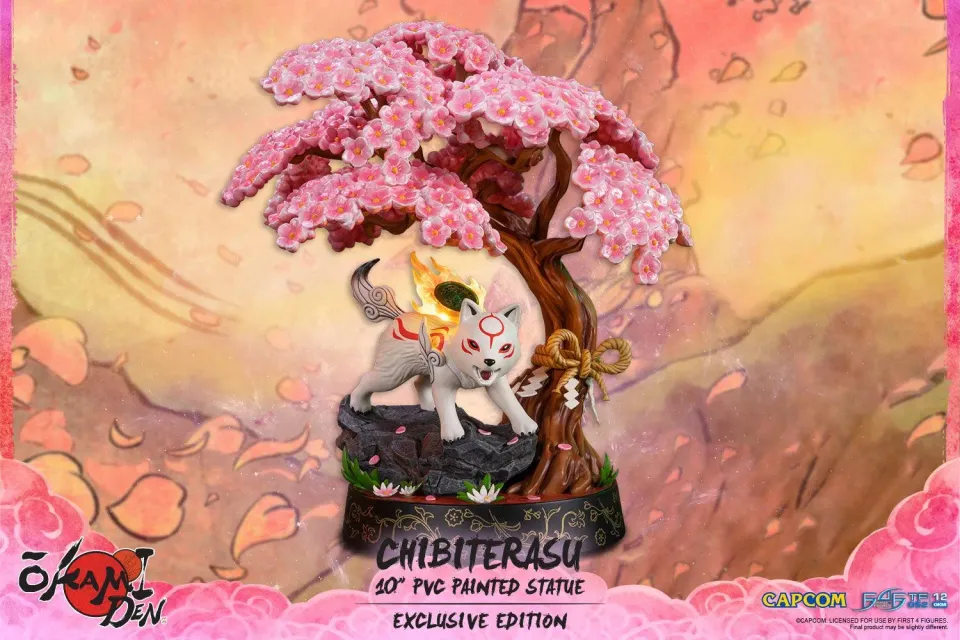 First 4 Figures Okamiden Chibiterasu statueta PVC Exclusive LED