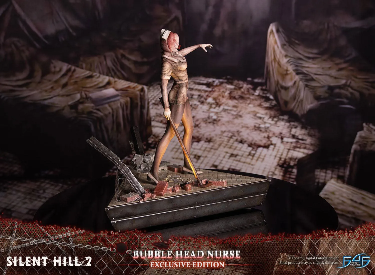First 4 Figures Silent Hill Nurse statuetă Exclusive LED