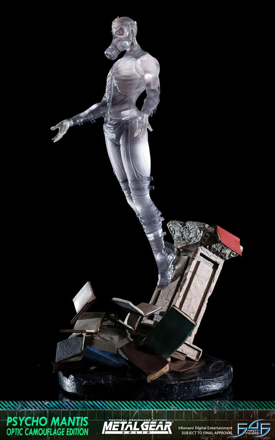First 4 Figures Metal Gear Solid Psycho Mantis statueta Optic Camouflage