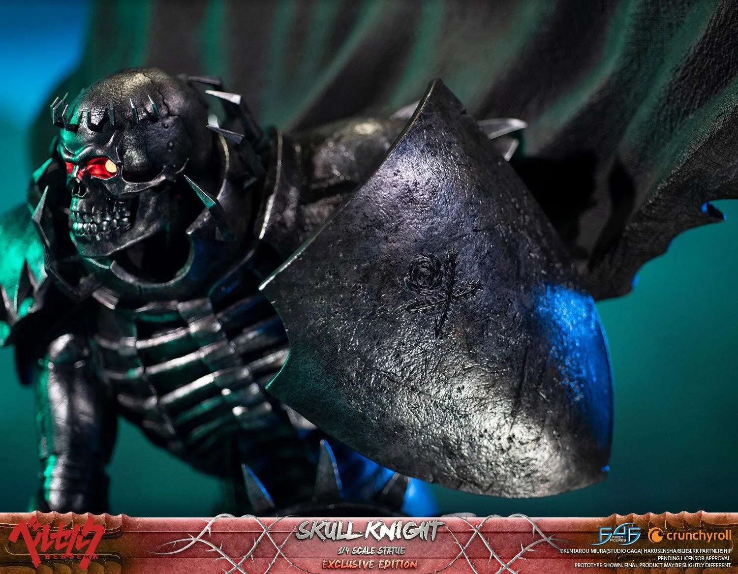 First 4 Figures Berserk Skull Knight statueta rasina Exclusive LED