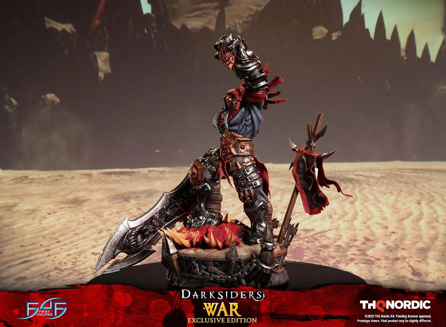 First 4 Figures Darksiders War statuetă Exclusive LED 1/6