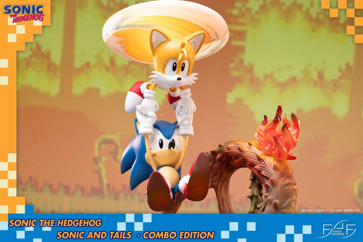 First 4 Figures Sonic Tails Combo statueta diorama Rasinata