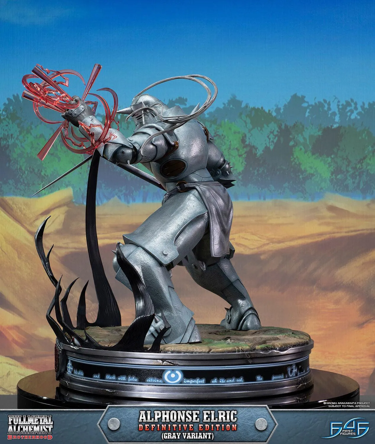 First 4 Figures Fullmetal Alchemist Alphonse Elric statuetă Gray