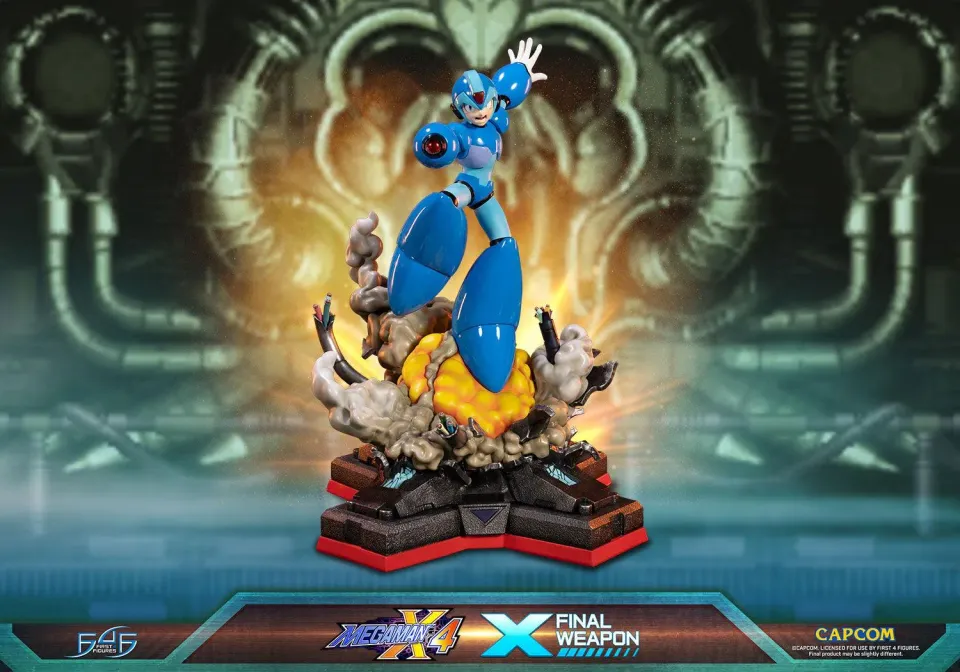 First 4 Figures Mega Man X4 X Final Weapon statuetă 45 cm