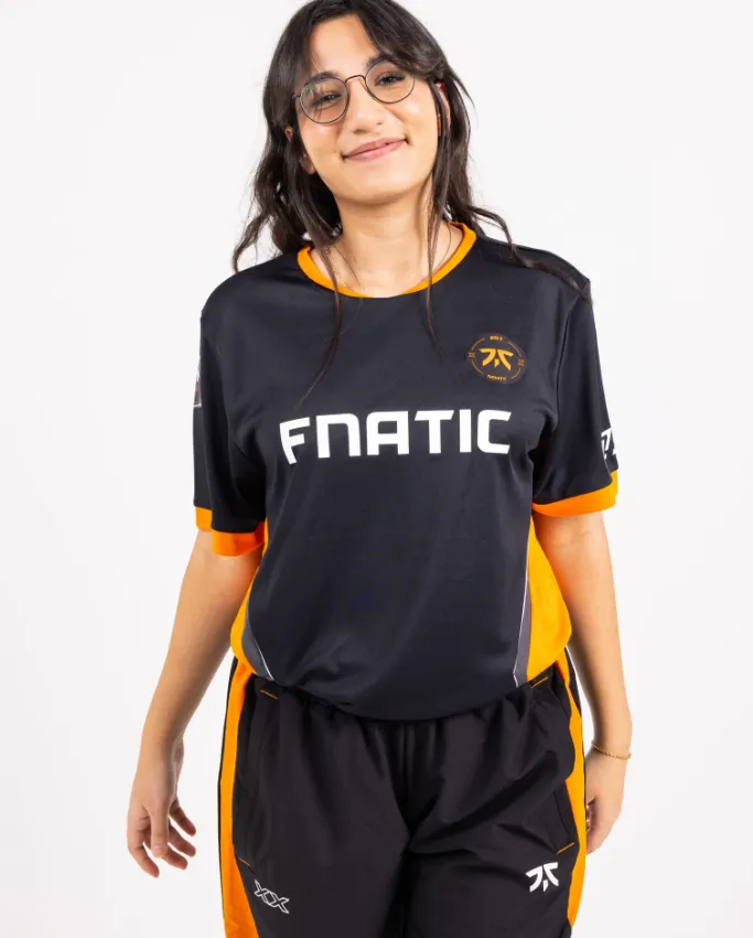 ESL Gaming Fnatic Pro Jersey 2024 tricou negru