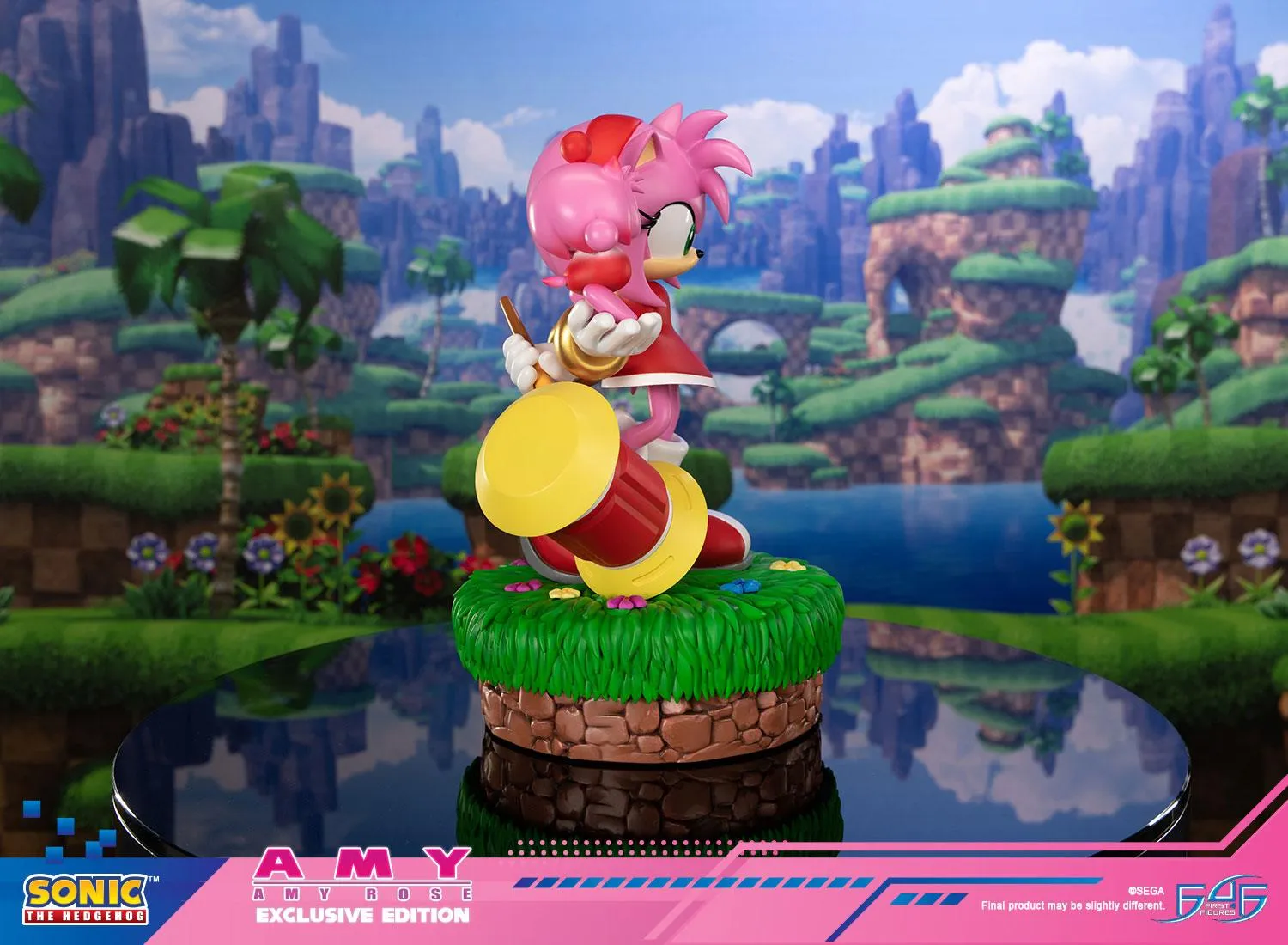 First 4 Figures Sonic Amy statuetă rășină Exclusive Chao