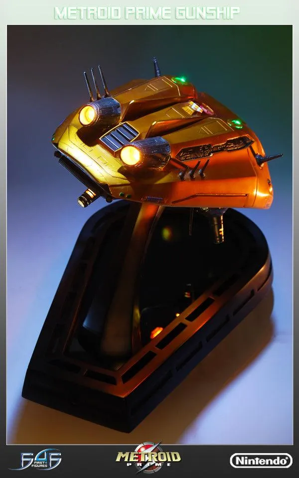 First 4 Figures Metroid Prime statuetă Gunship LED navă