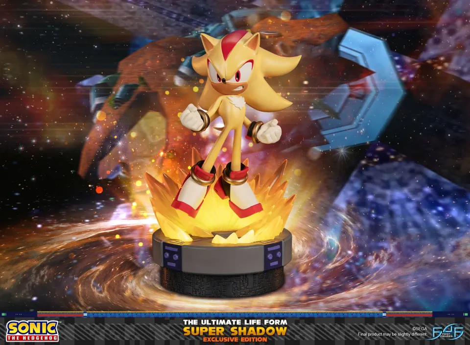 First 4 Figures Sonic Super Shadow statueta Exclusive LED ARK