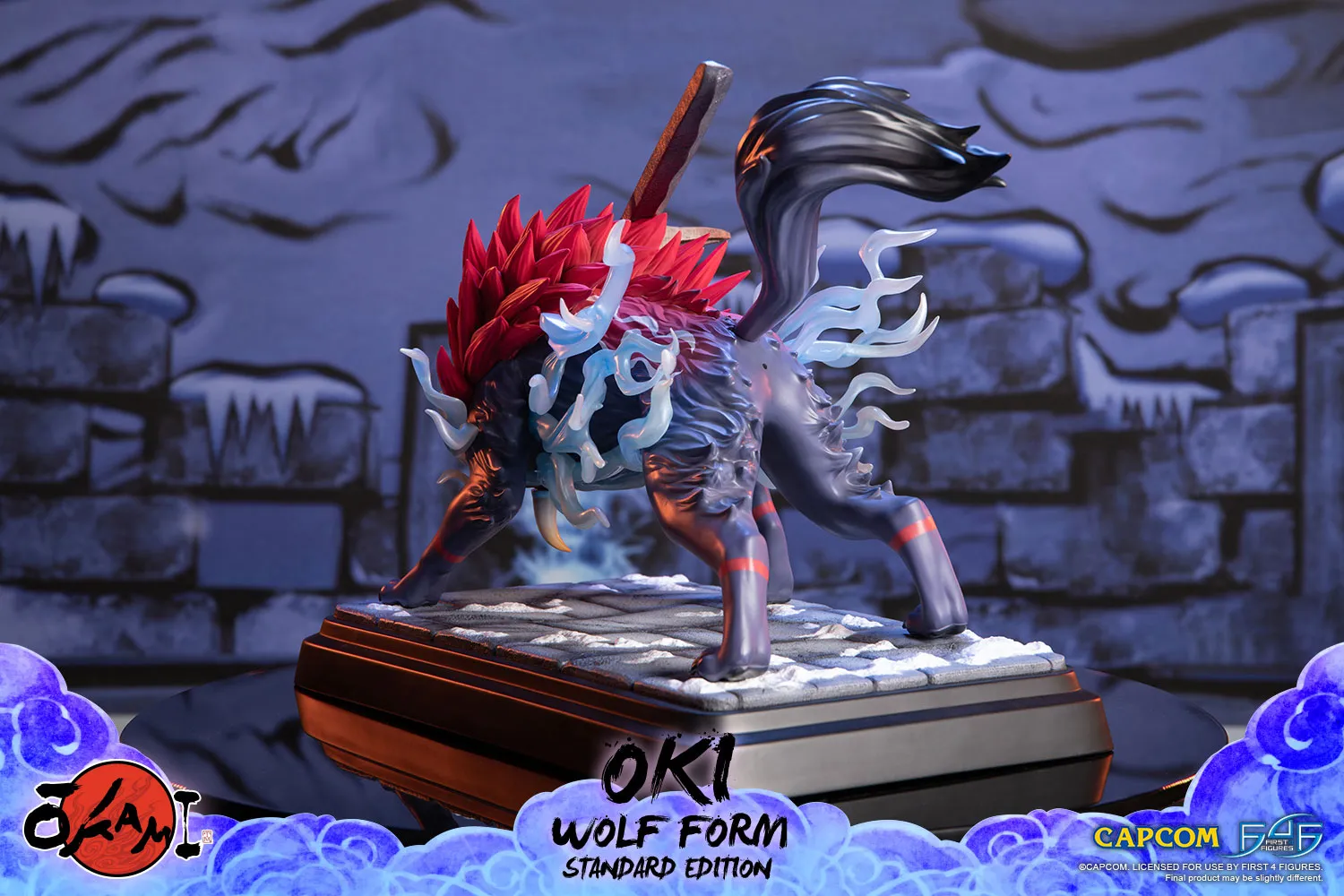 First 4 Figures Okami Oki Wolf statueta Standard 35 cm