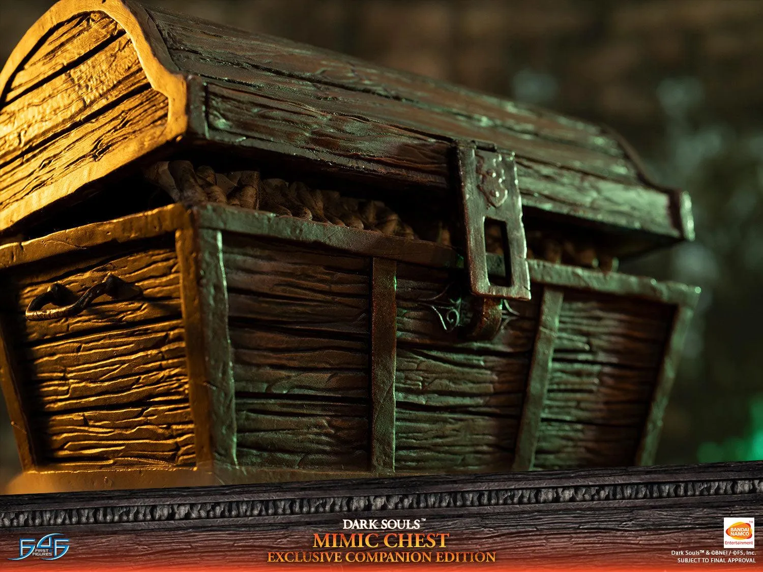 First 4 Figures Dark Souls Mimic Chest statuetă Companion LED