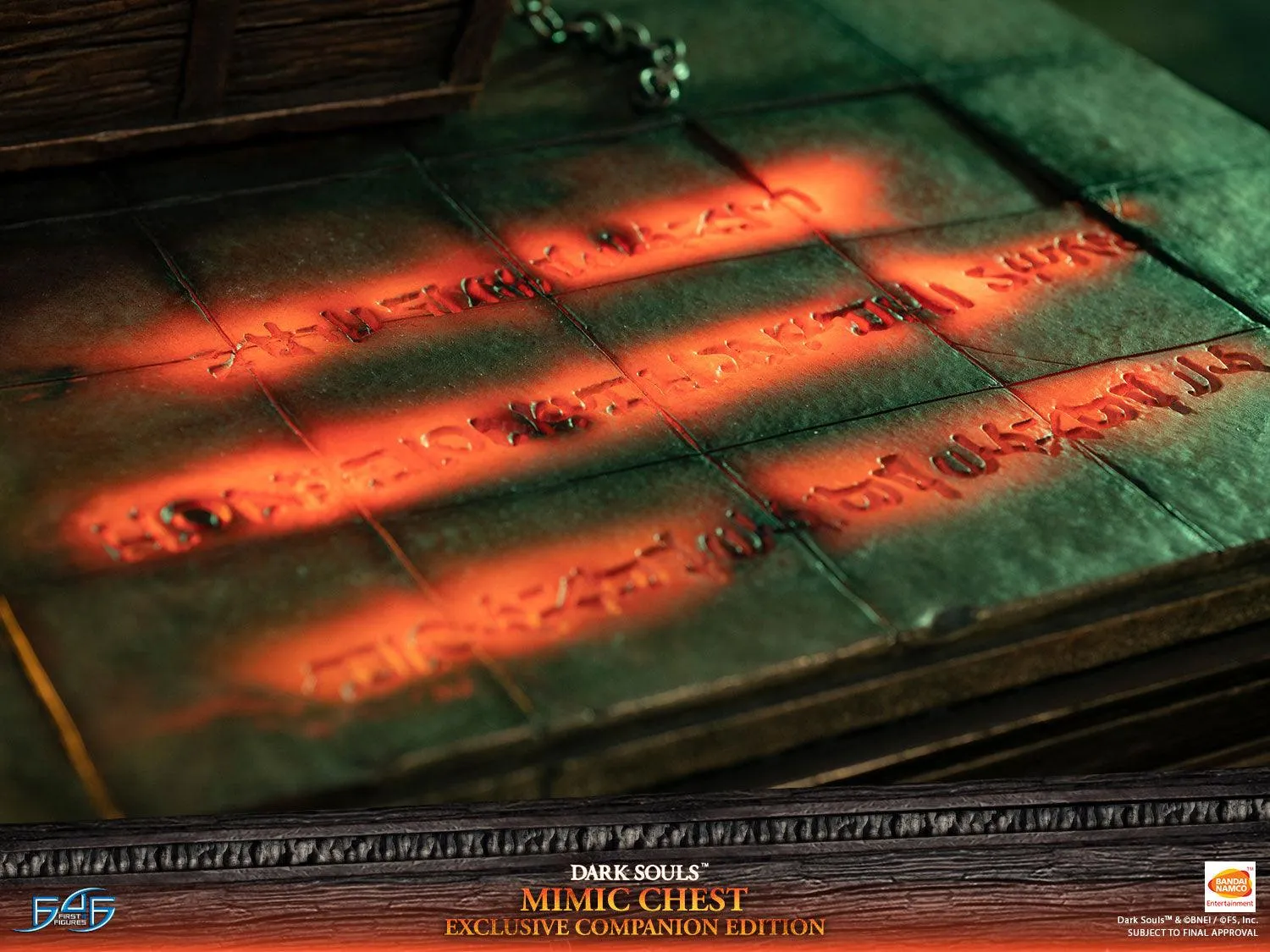 First 4 Figures Dark Souls Mimic Chest statuetă Companion LED