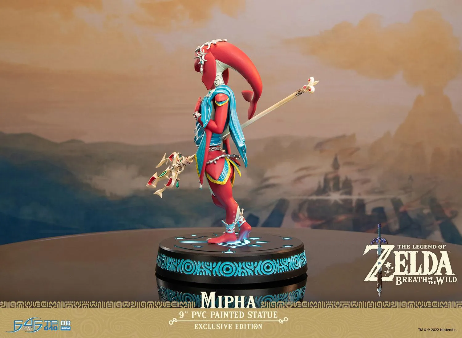 First 4 Figures Zelda Mipha statuetă PVC Exclusive Edition cu LED