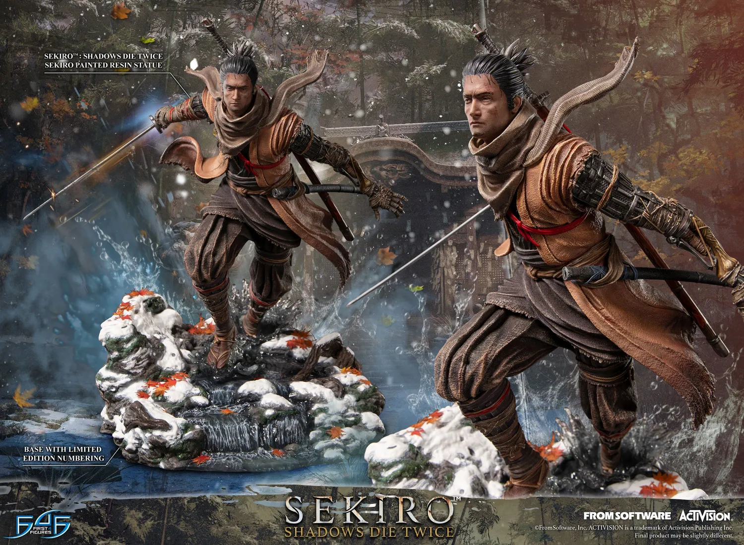 First 4 Figures Sekiro Shadows Die Twice statuetă rășină 32 cm