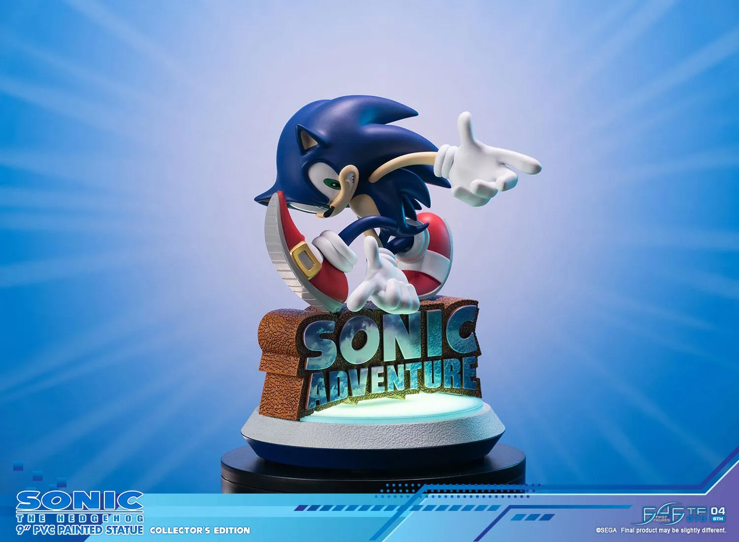 First 4 Figures Sonic Adventure Sonic PVC Collector’s figurina