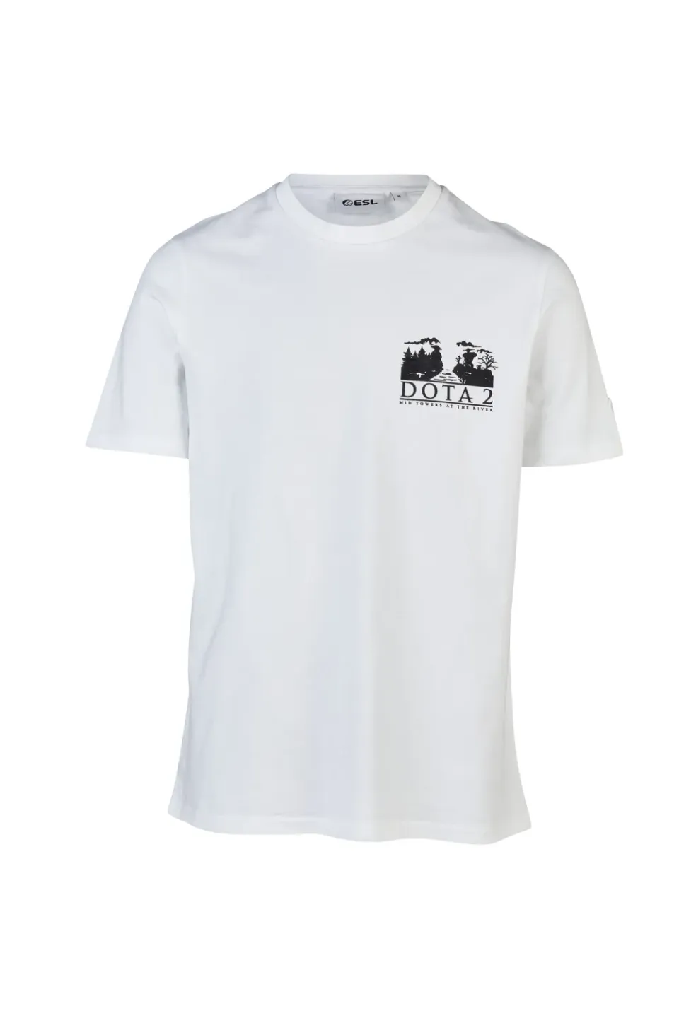 ESL Dota 2 Talent Tree tricou alb bumbac greu