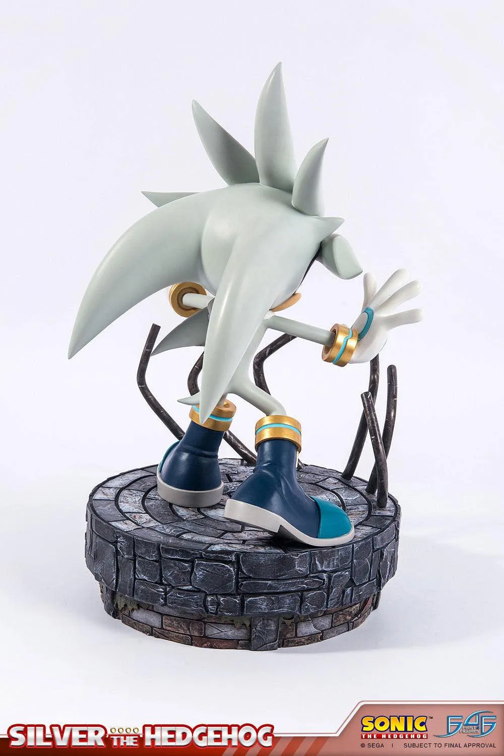 First 4 Figures Silver Hedgehog statueta Regular polystone