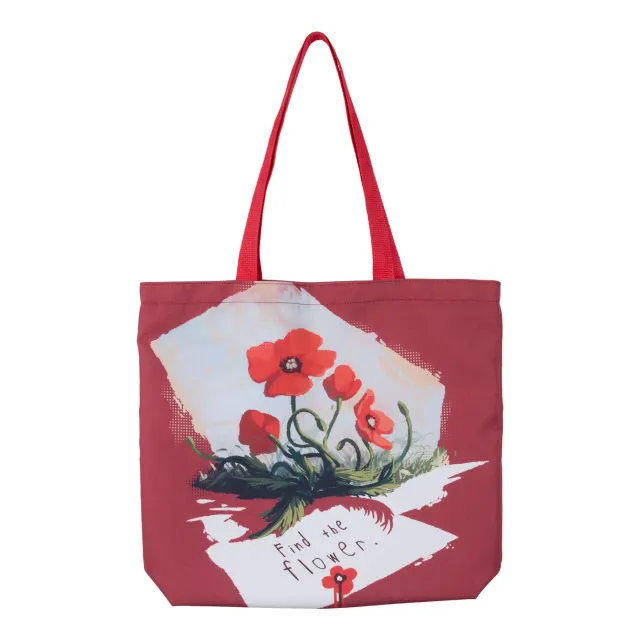 Huggy Wuggy Poppy Playtime Poppy Geanta Tote floare