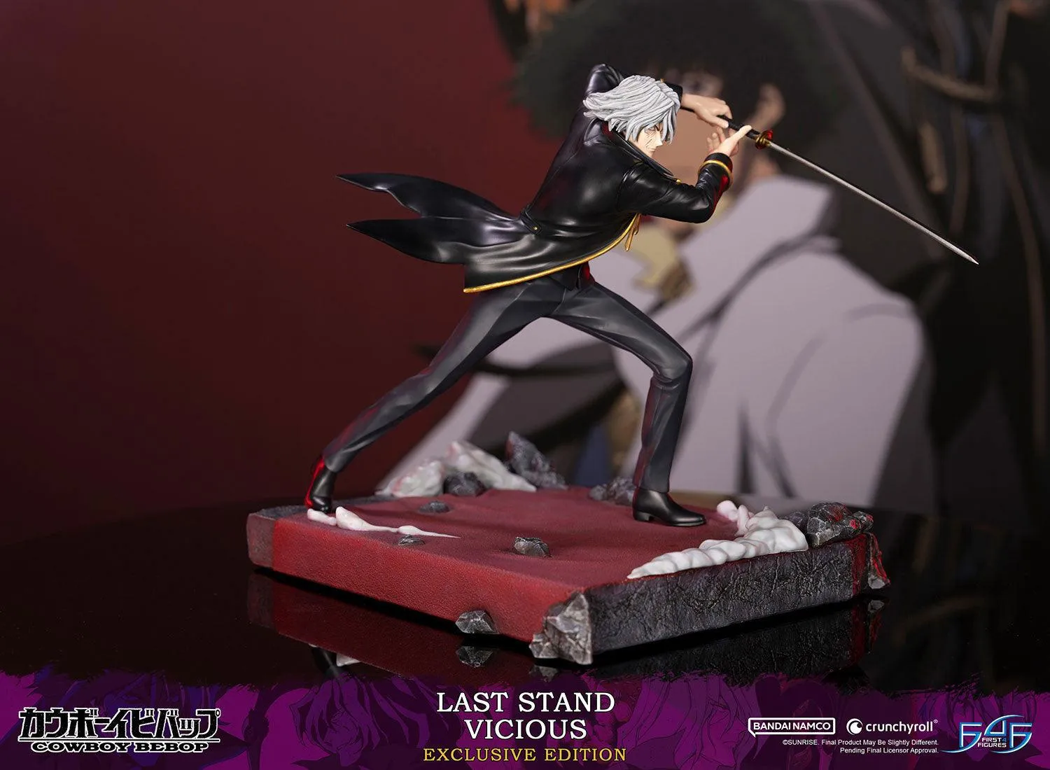 First 4 Figures Cowboy Bebop Vicious statuetă rășină Exclusive