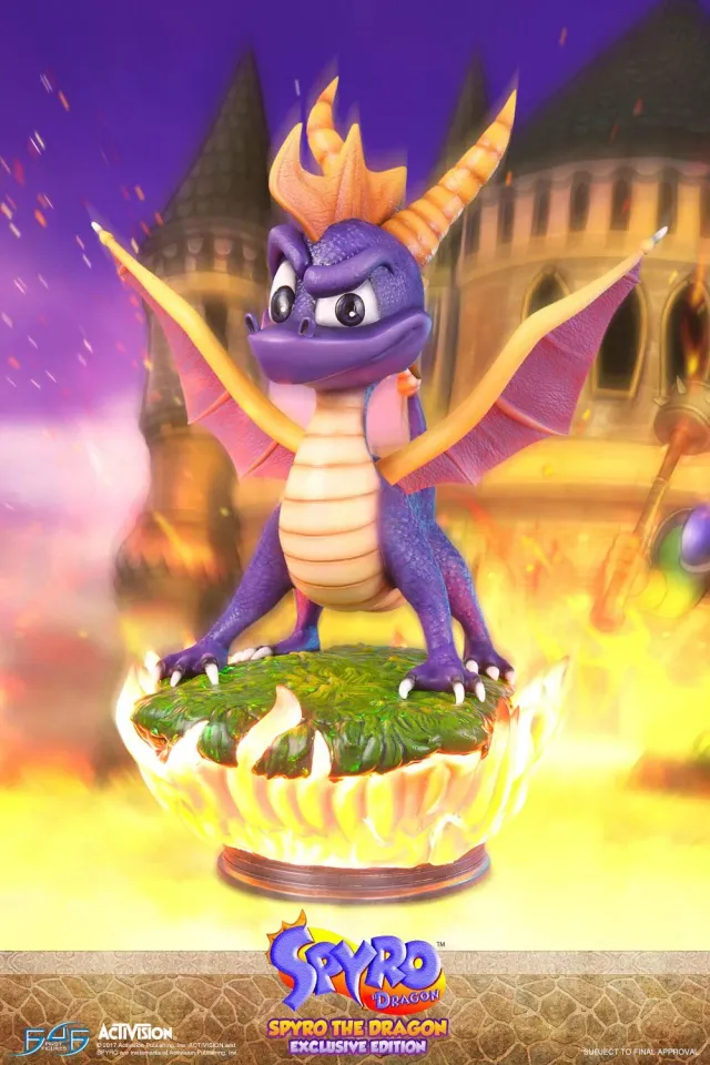 First 4 Figures Spyro Exclusive statueta dragon mov rasina