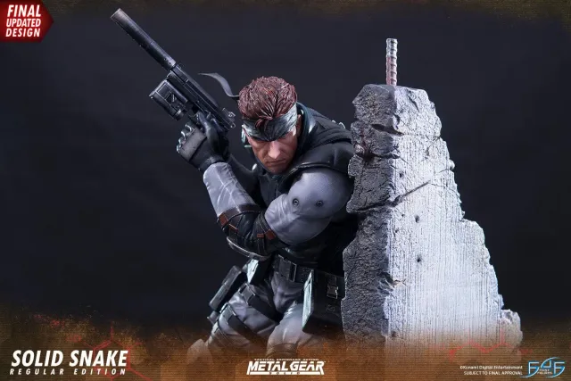 First 4 Figures Metal Gear Solid Snake statueta Regular 2 capete
