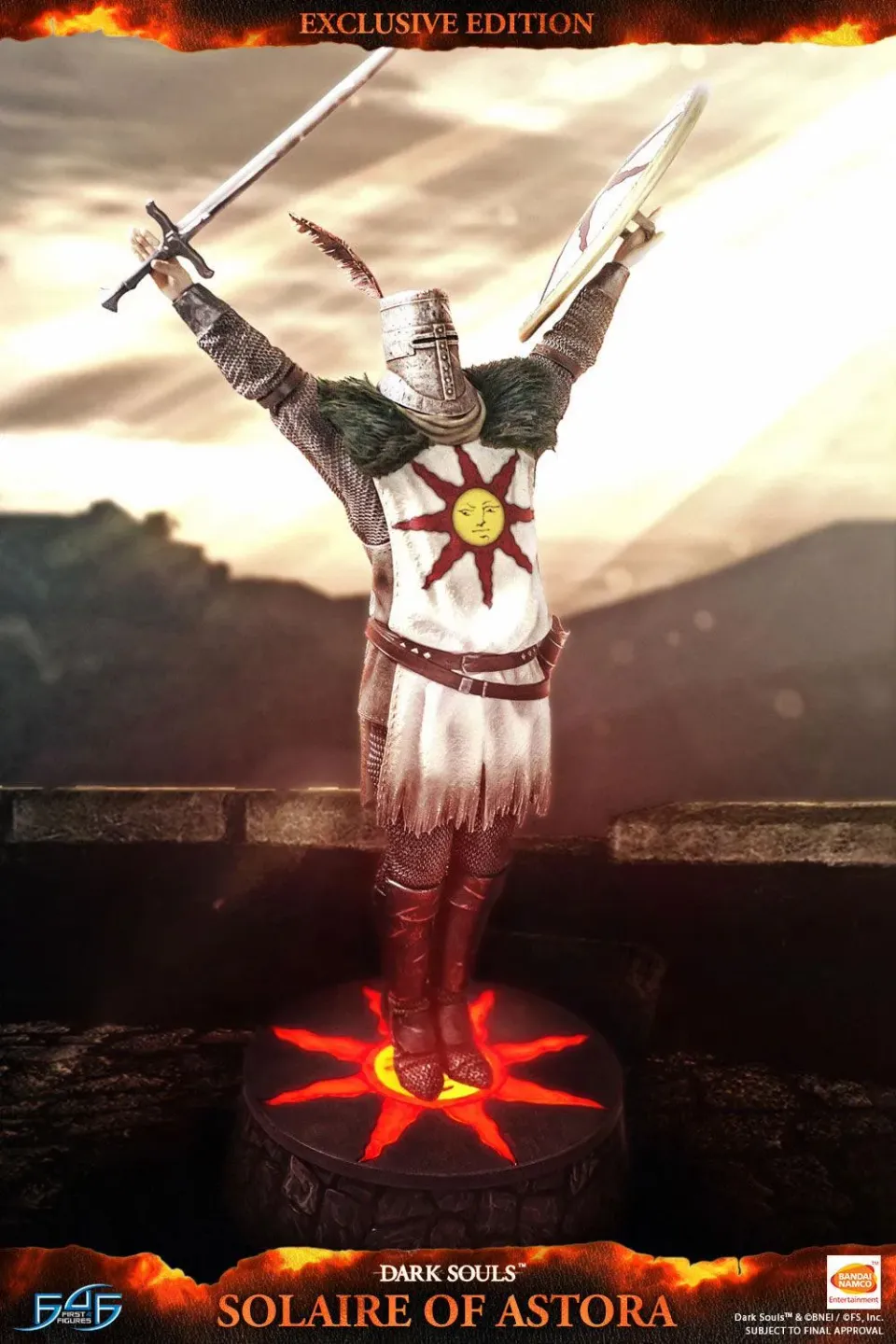 First 4 Figures Solaire of Astora statueta Exclusive rasina LED