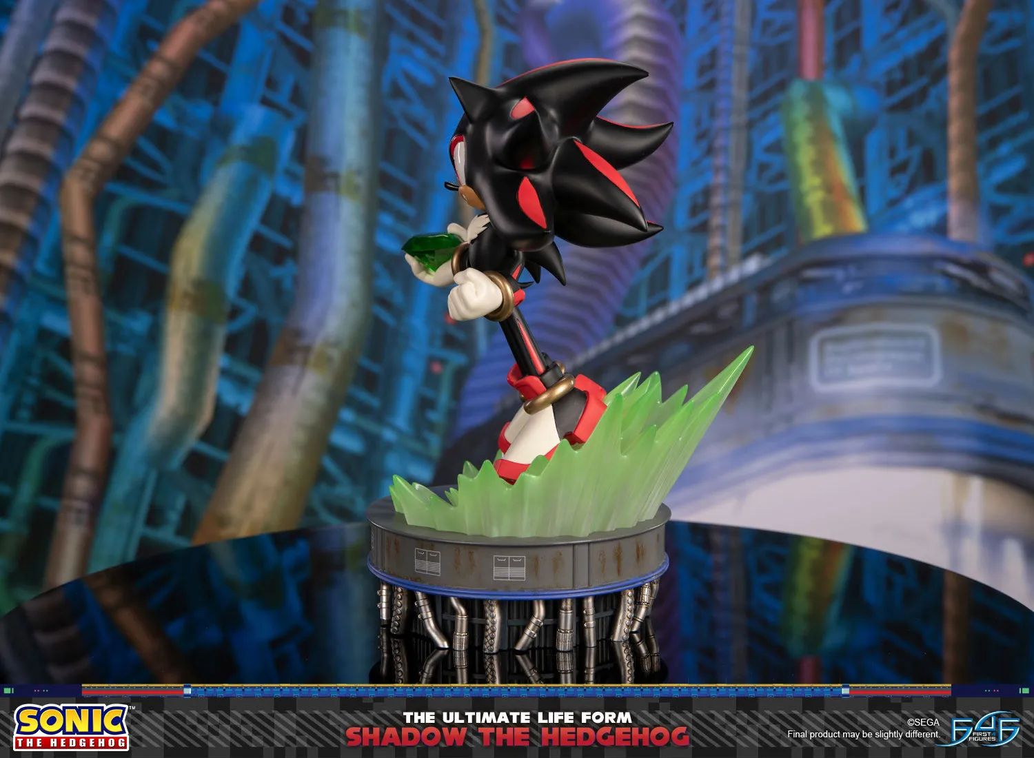First 4 Figures Sonic Shadow statuetă rășină 32 cm smarald