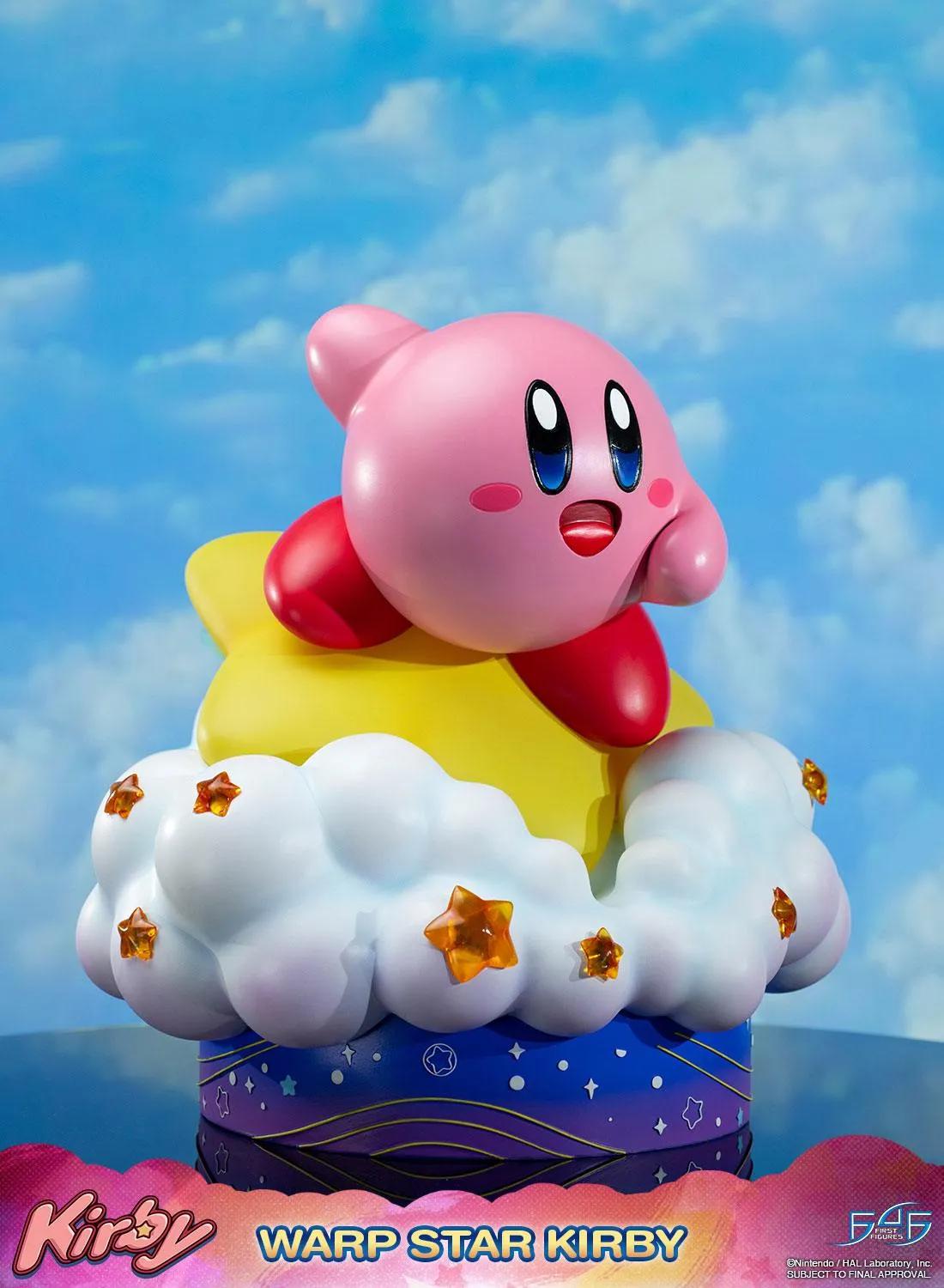First 4 Figures Warp Star Kirby statuetă Regular