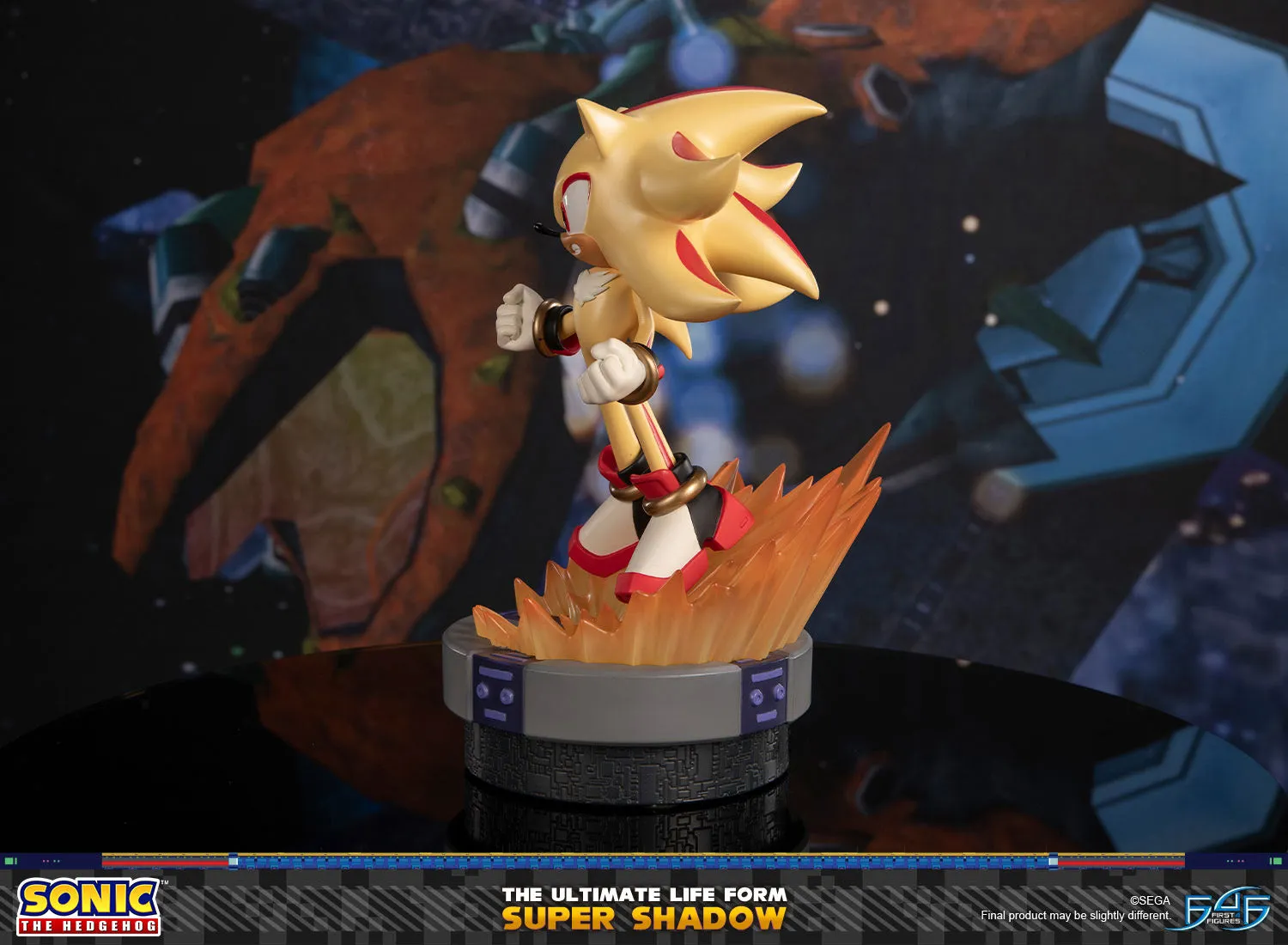First 4 Figures Sonic Super Shadow Ultimate statuetă 32 cm