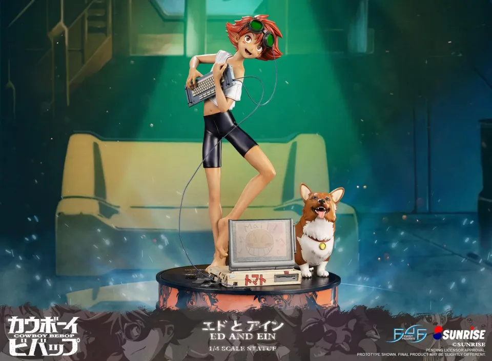First 4 Figures Cowboy Bebop Ed and Ein statuetă Standard Edition rășină