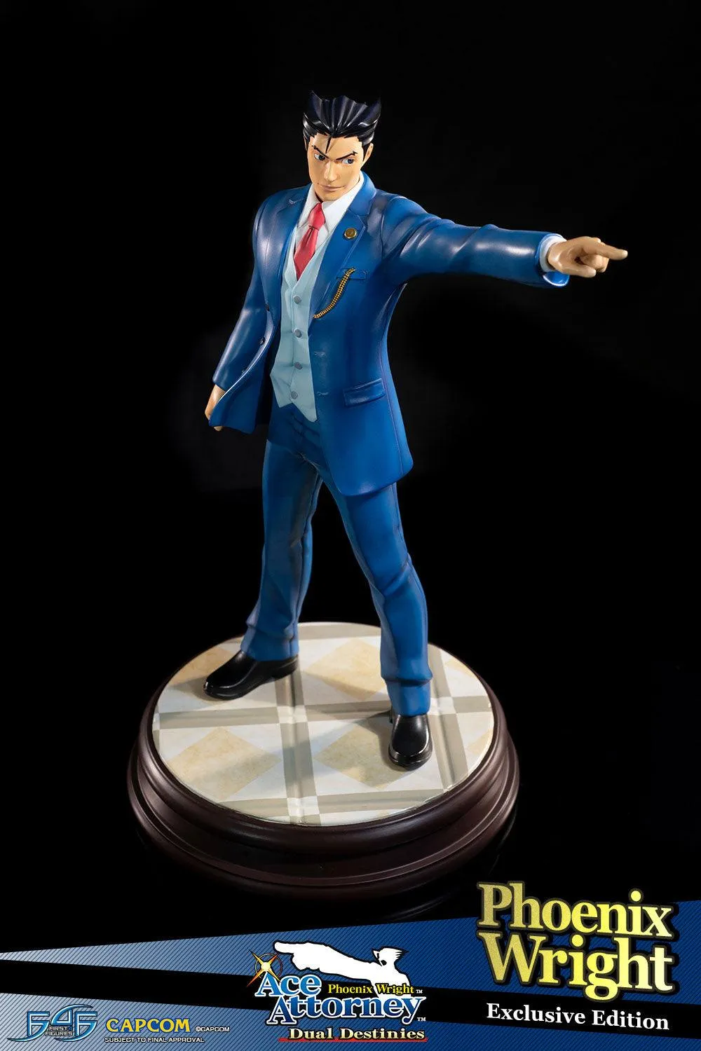 First 4 Figures Phoenix Wright Dual Destinies statueta Exclusive rasina