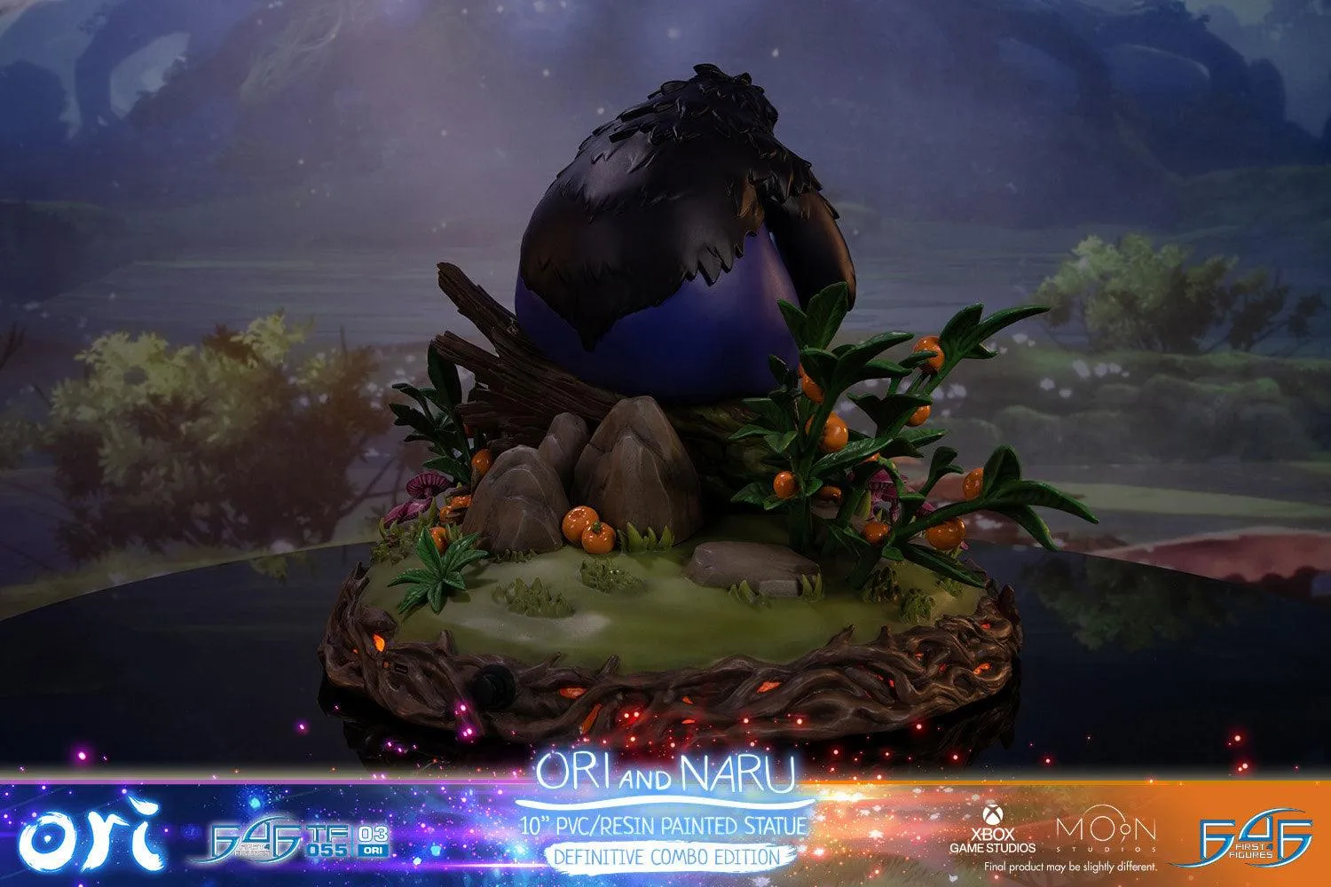 First 4 Figures Ori Blind Forest Ori and Naru statueta Combo LED