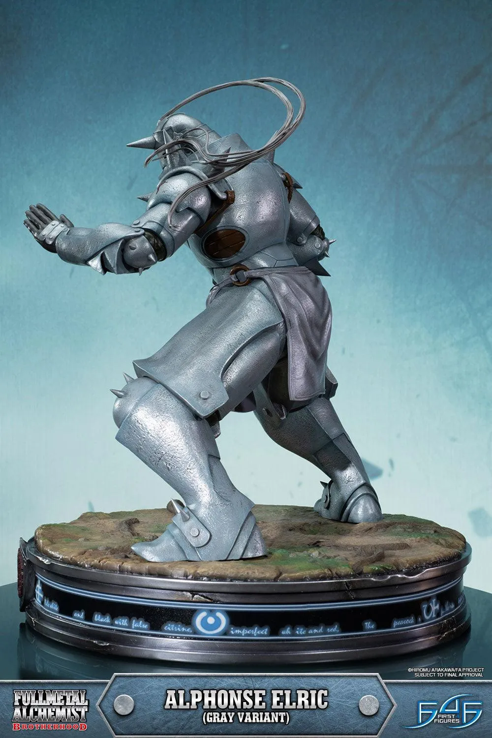 First 4 Figures Fullmetal Alphonse Elric statueta gri Regular