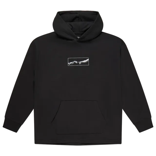 BASEMENT DWE//ER Offline hanorac negru bumbac 320 GSM