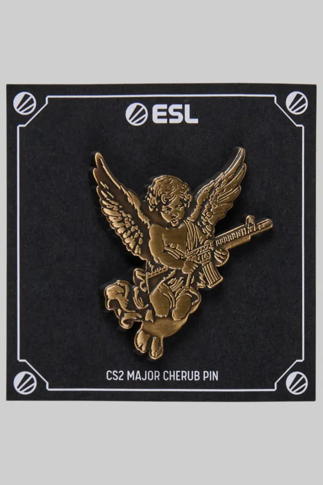 ESL CS Major Cherub pin auriu IEM Cologne 2026