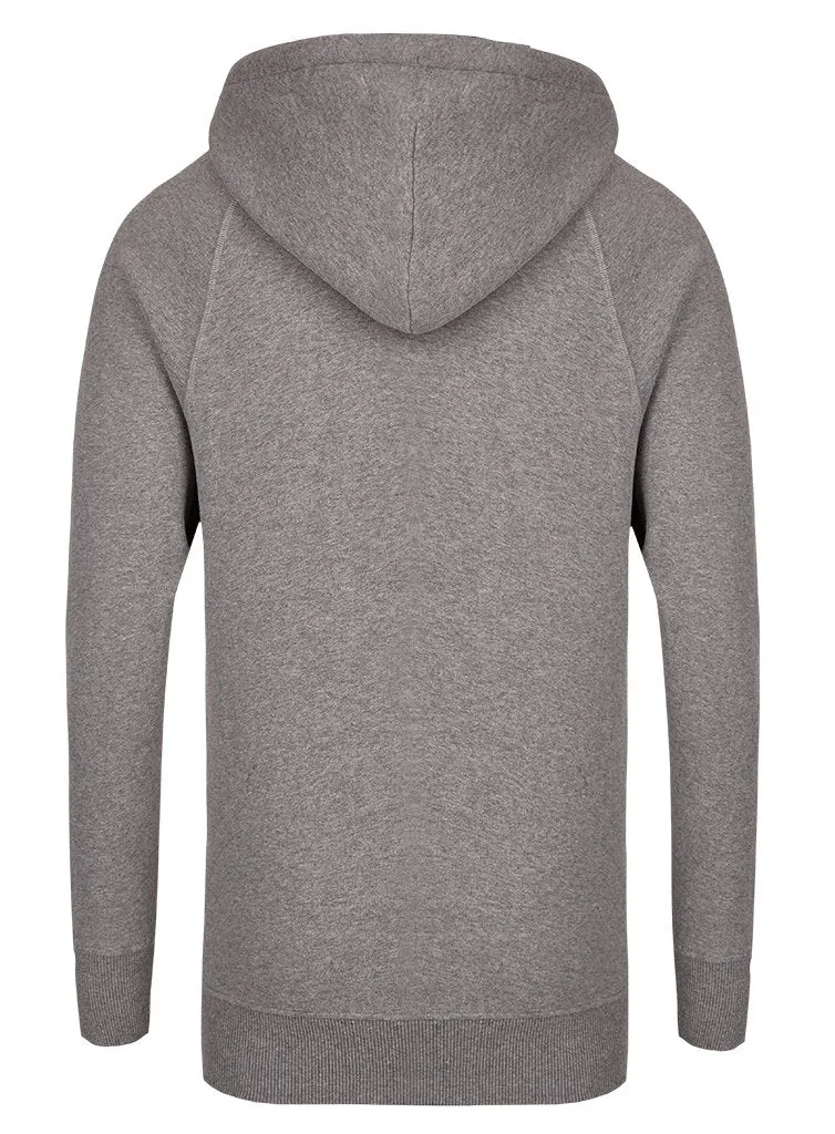 ESL Pullover Hoodie hanorac gri închis bumbac 330g