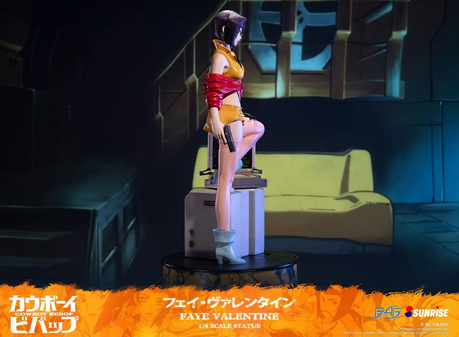 First 4 Figures Cowboy Bebop Faye Valentine statuie Standard Edition 1/4